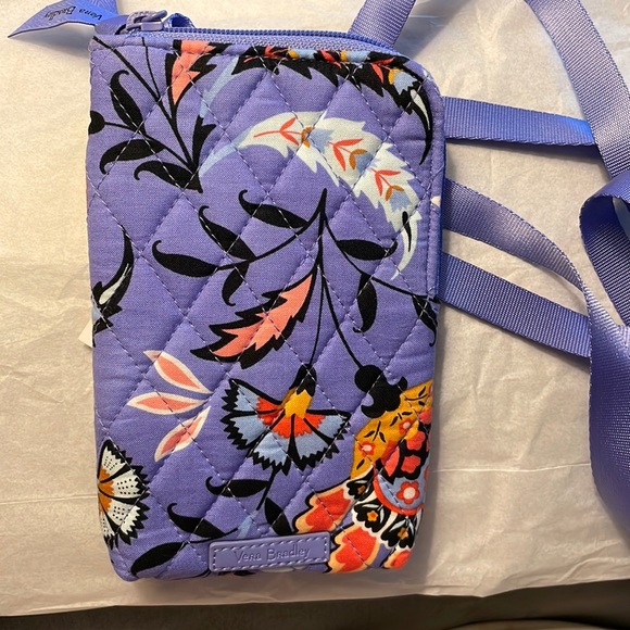 Vera Bradley RFID Mini Cellphone Crossbody NWT - Picture 4 of 8